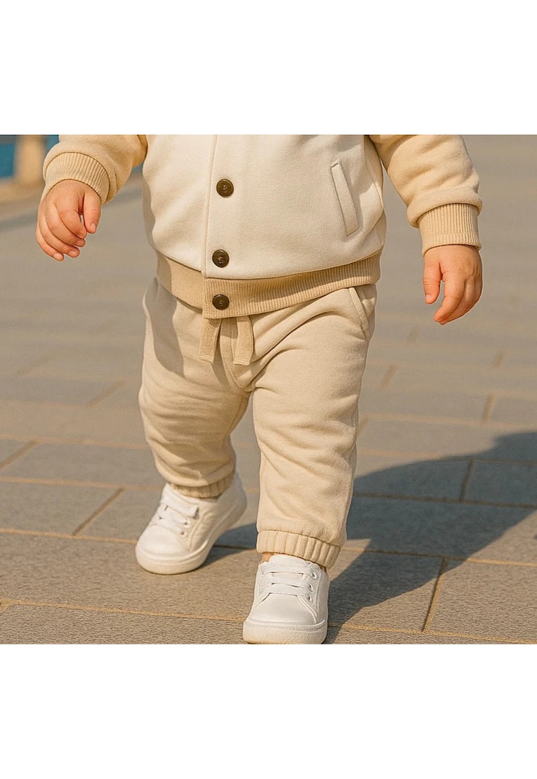 Pantaloni sport  - Holiday Time - Bej - pentru baietei - Bej