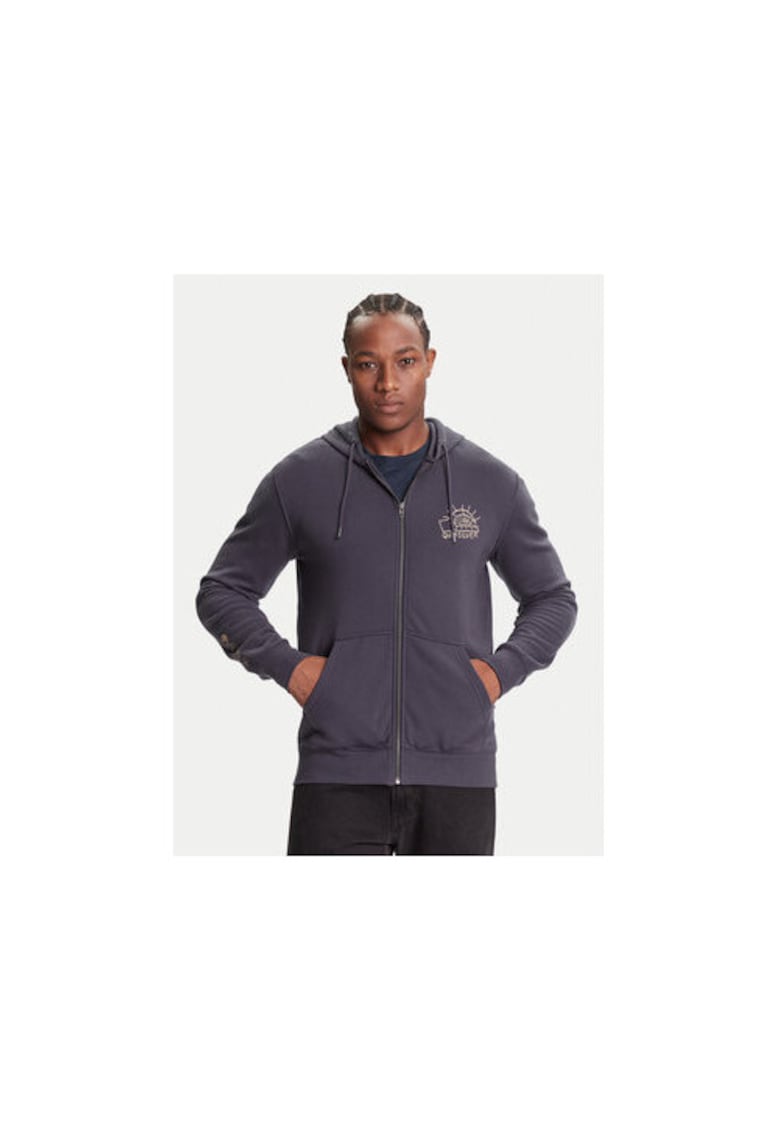 Hanorac sport barbati -  bumbac/poliester - mov -