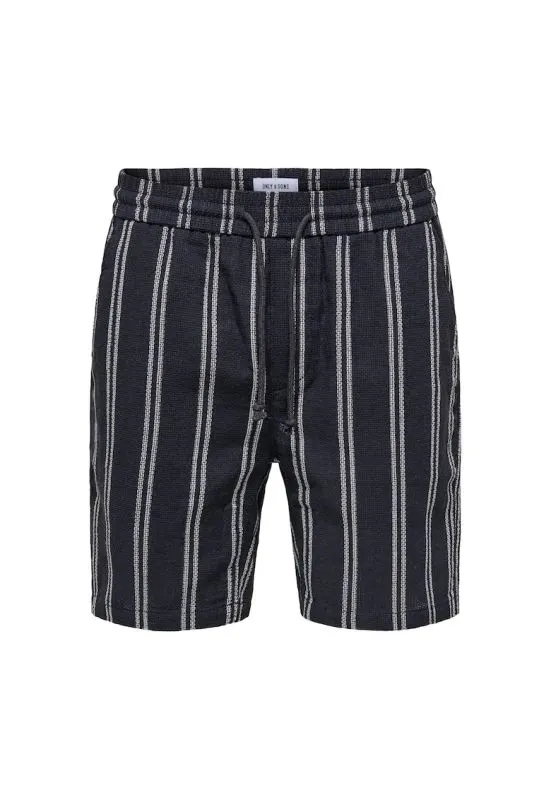 Pantaloni scurti sport barbati  Sons - 22026950 - Poliester reciclat/Bumbac - Bleumarin - Bleumarin