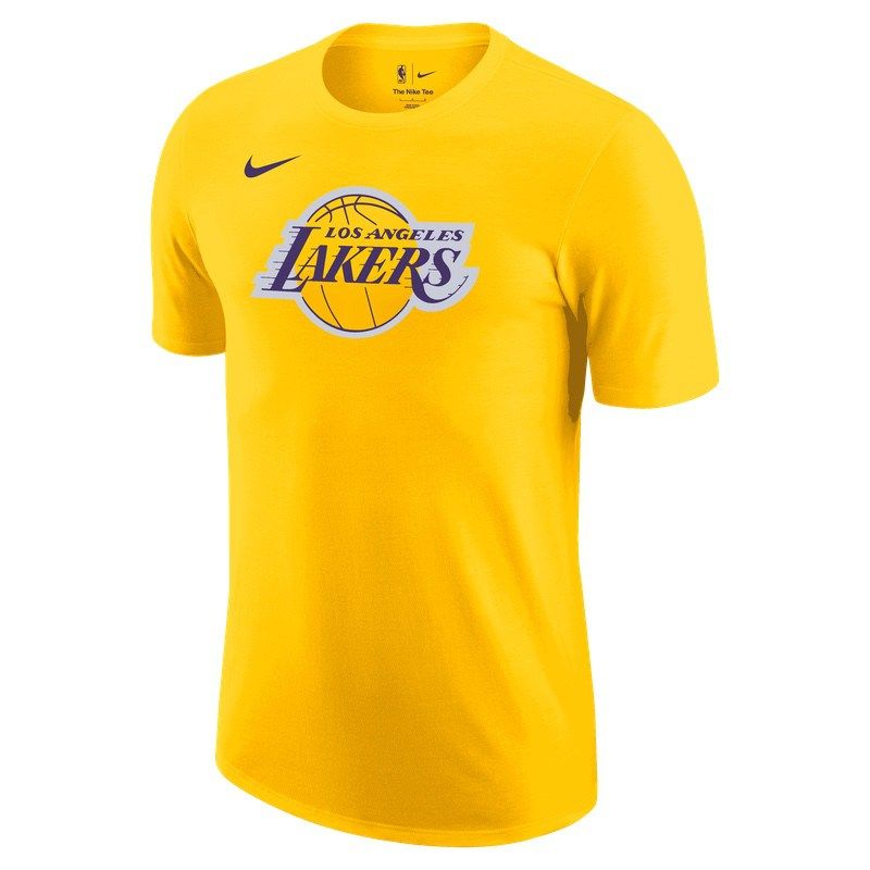 Tricou Nike LAL M NK ES LOGO1 SS TEE galben