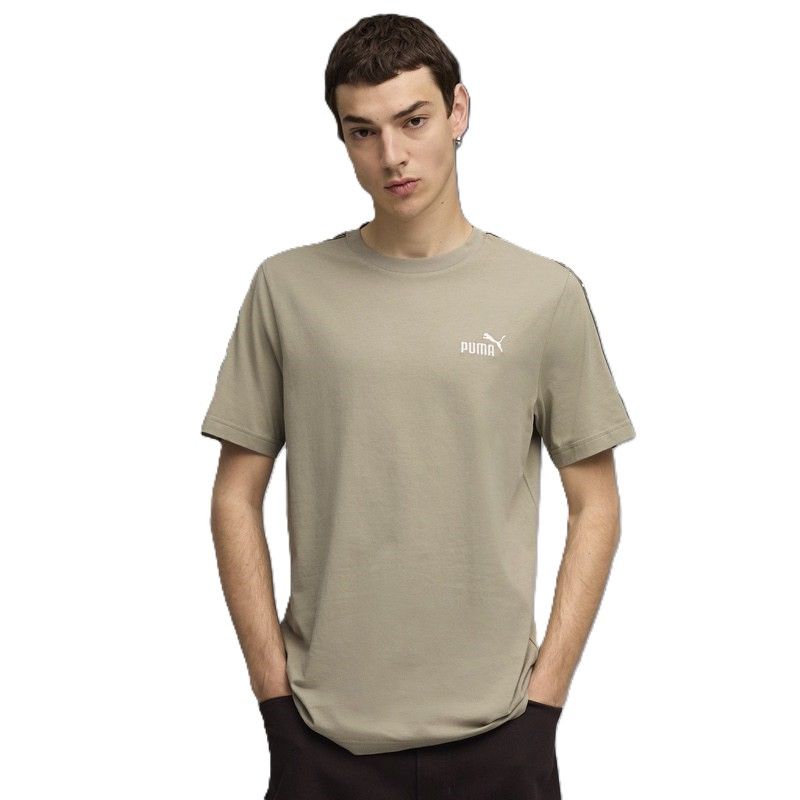Tricou Puma ESS TAPE Tee verde