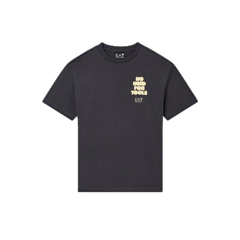 Tricou EA7 TRAIN GRAPHIC SERIES BOY TEE SS TOOLS gri