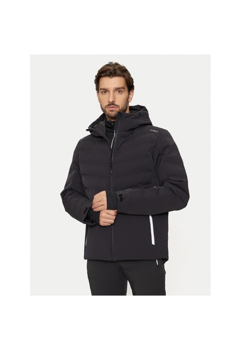 Geaca ski barbati -  304332173 - Poliester - Negru - Negru