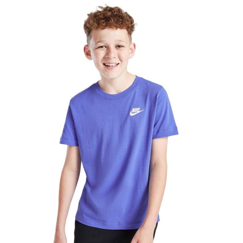 Tricou Nike K NSW TEE EMB FUTURA LBR albastru