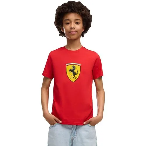 Tricou copii Puma Ferrari Kids Colored Shield Tee 63703402