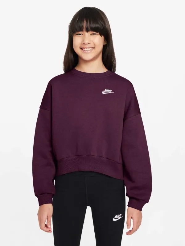 Bluza G Nsw Club Flc Bxy Crw Lbr