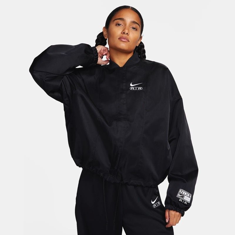 Jacheta Nike W nsw Air WVN OS BMBR neagră