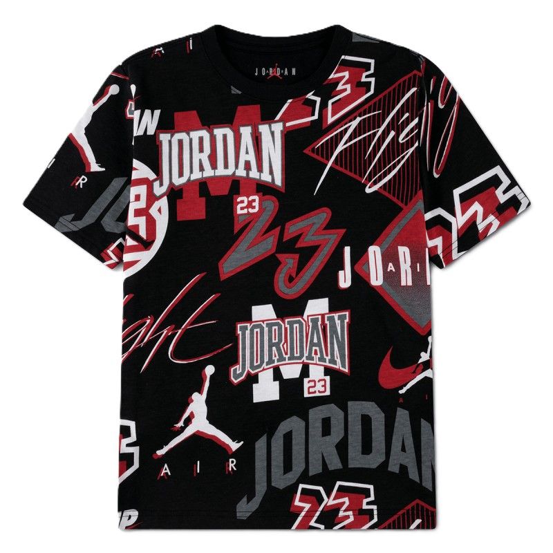 Tricou Nike JDB MJ DYNASTY AOP negru