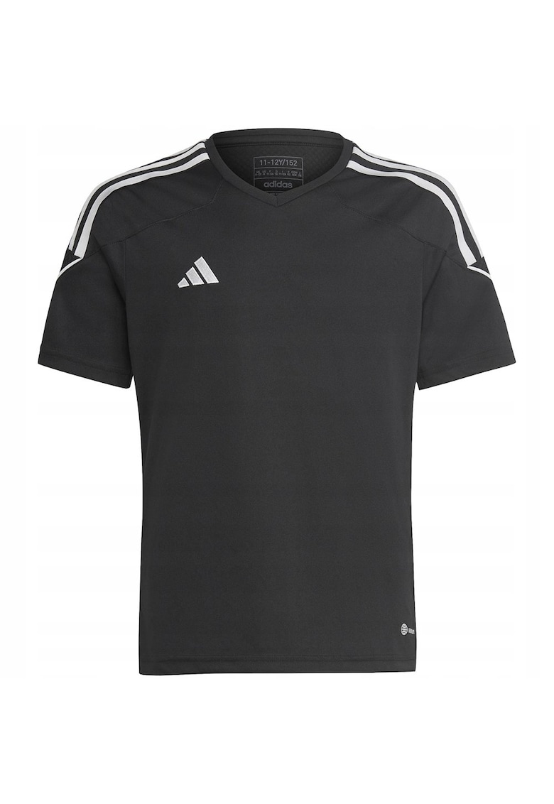 Tricou sport copii -  poliester - negru -