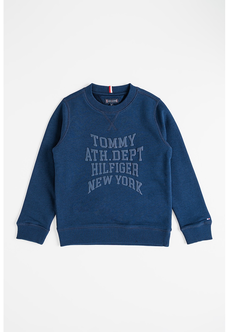 Bluza de trening cu imprimeu logo - Bleumarin