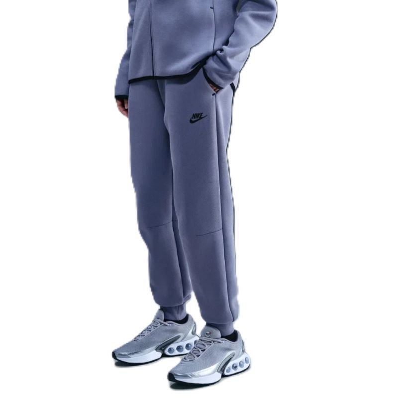 Pantaloni Nike W NSW TCH FLC MR JGGER 2 albaștri