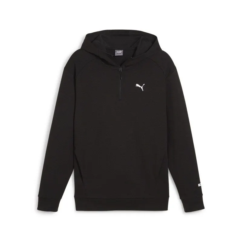 Bluza cu fermoar Puma RAD/CAL Half-Zip neagră