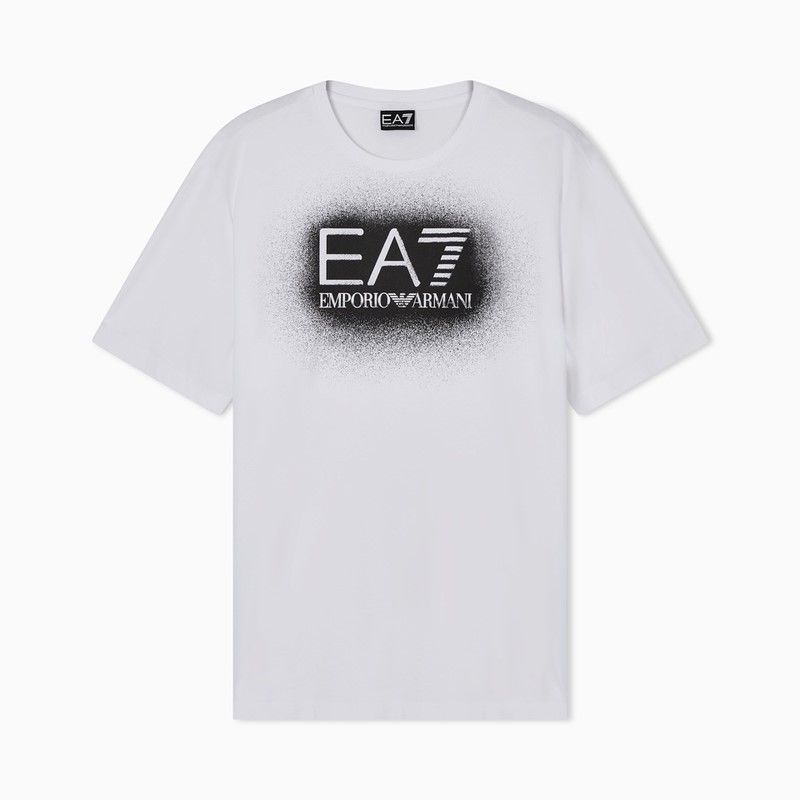Tricou EA7 TRAIN VISIBILITY W REGULAR TEE SS alb