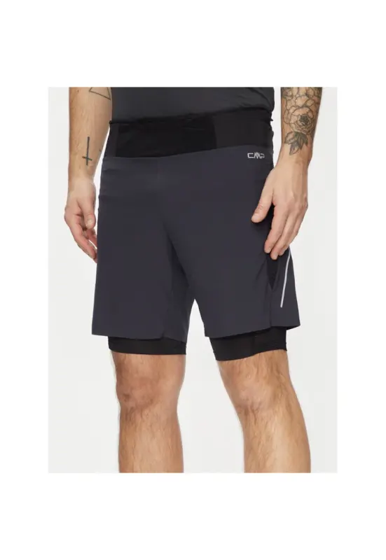 Pantaloni scurti sport barbati -  441975 - Gri - Poliester