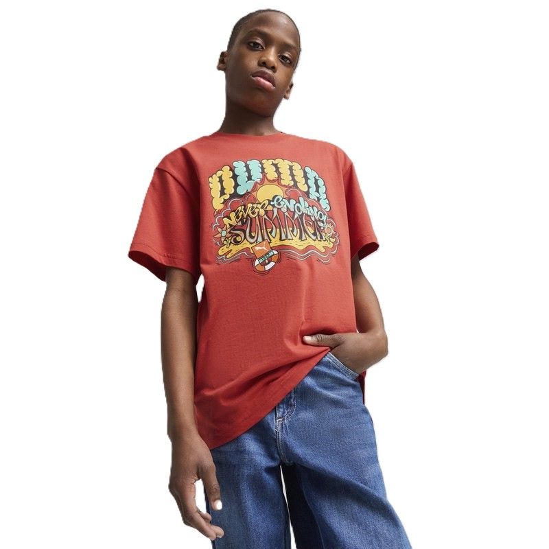 Tricou Puma Graphics Puma Tee III B roșu