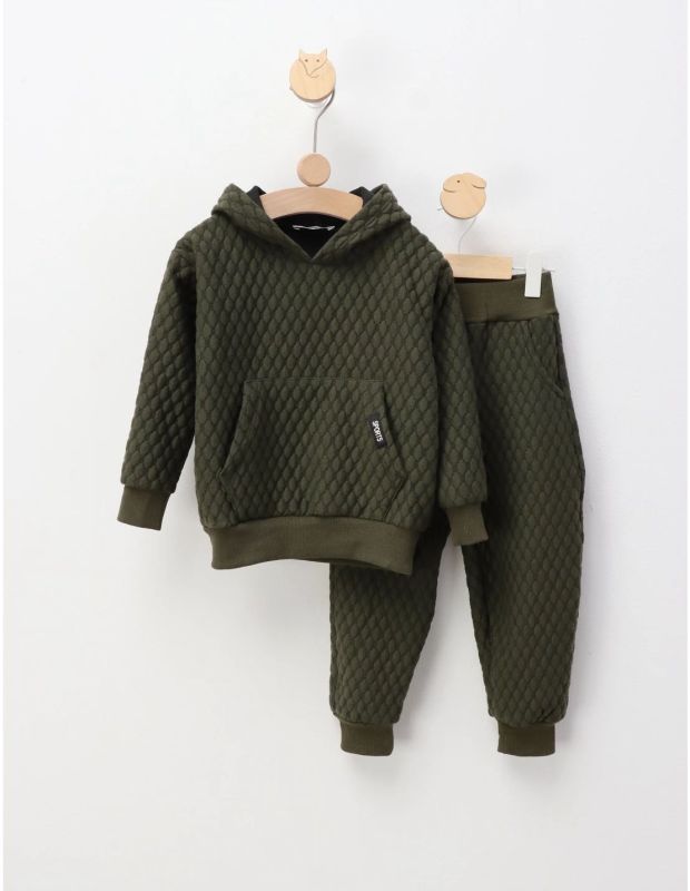 Trening Winter Warm Fashion, verde