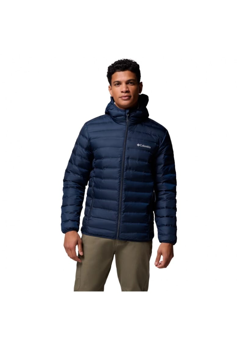 Jacheta sport barbati -  Lake 22 II - cu gluga - material puf