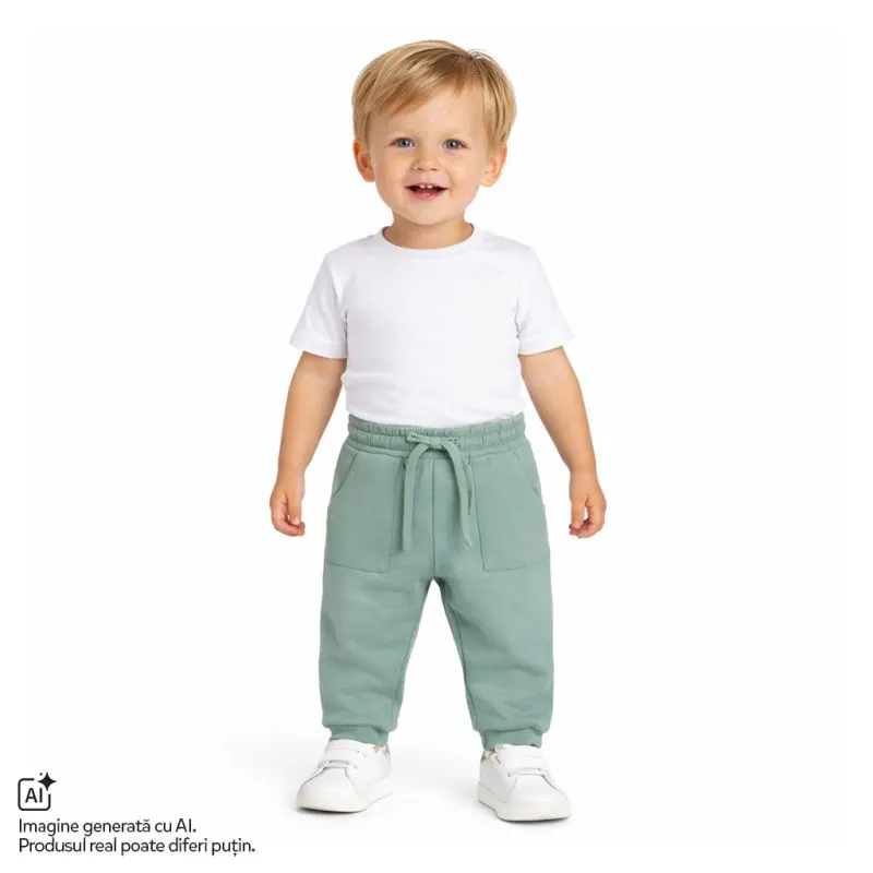 Pantaloni de trening pentru copii Chicco, Verde, 01893-70MC