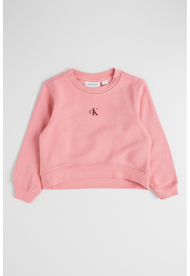 Bluza de trening din amestec de bumbac - Roz