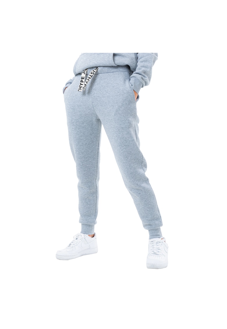 Pantaloni -  Drawstring Joggers TWLR-162 - Gri - Gri