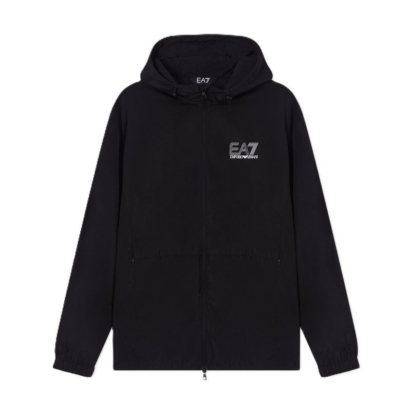 Jacheta EA7 TRAIN VISIBILITY M JACKET PL neagră