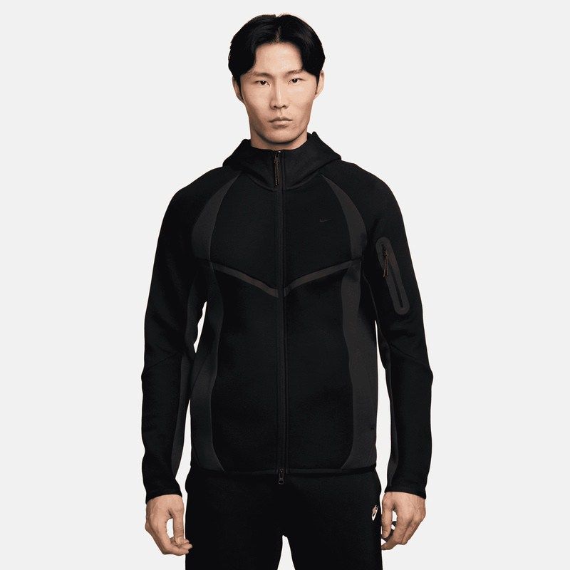 Jacheta Nike M NK TECH FLC PRO WR FZ JACKET negru-gri