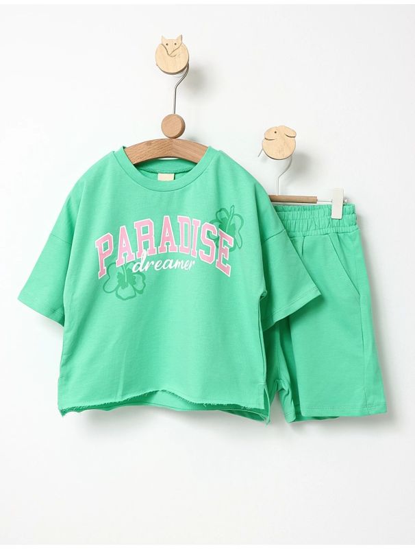 Trening vara Crop TOP verde