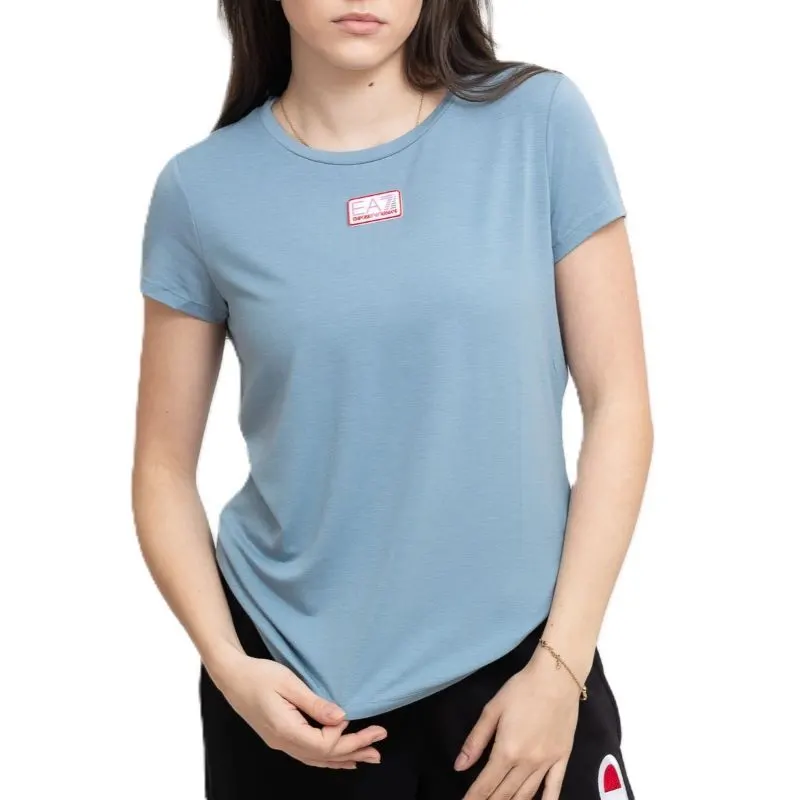 Tricou EA7 W tee albastru