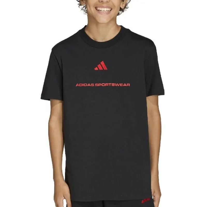 Tricou adidas B SJ T negru