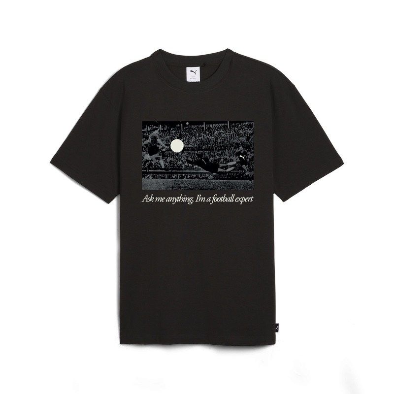 Tricou Puma Graphics Football Expert Tee negru