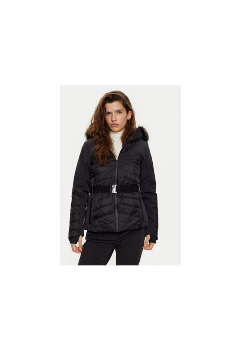 Geaca ski dama -  304332104 - Poliester - Negru - Negru