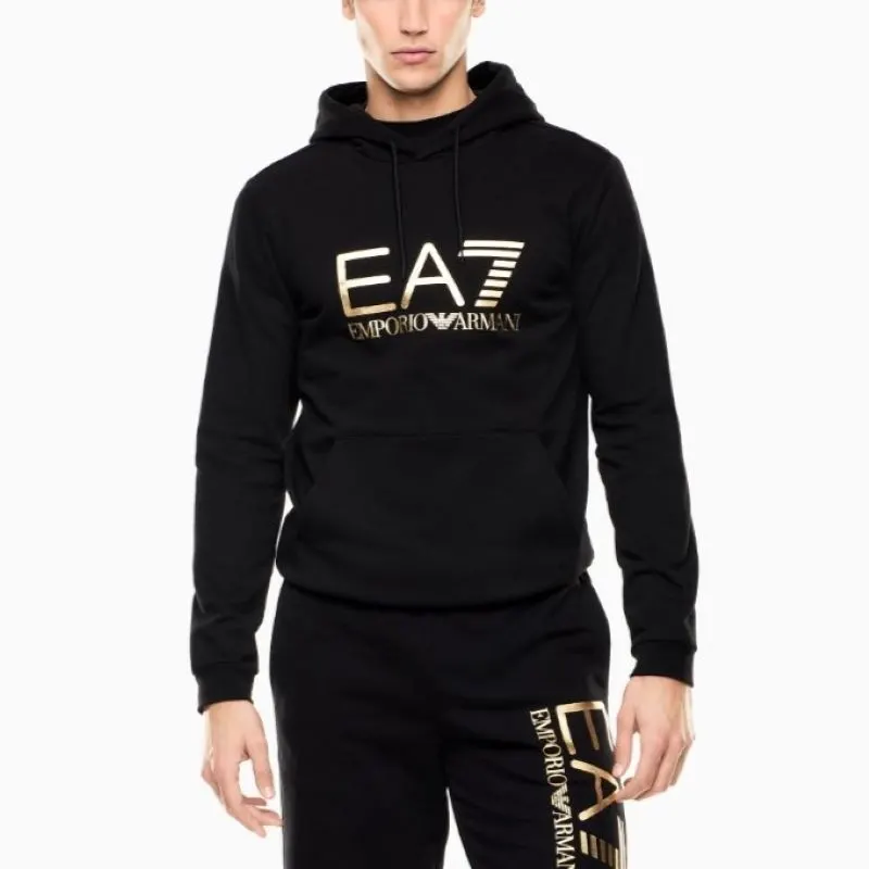 Hanorac EA7 TRAIN CORE ID M BIG LOGO HOODIE RN COFT CC