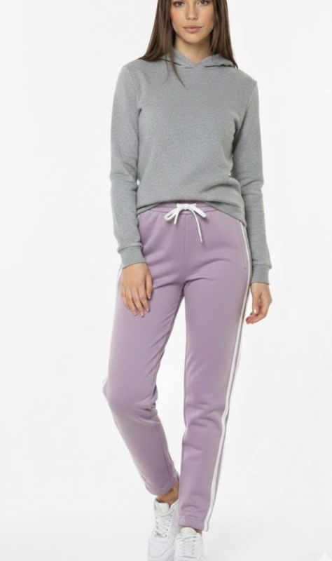 Pantaloni VATUITI cu doua dungi laterale albe, en-gross