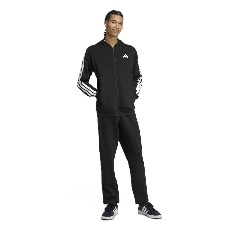 Trening adidas M 3S FL HD TS negru