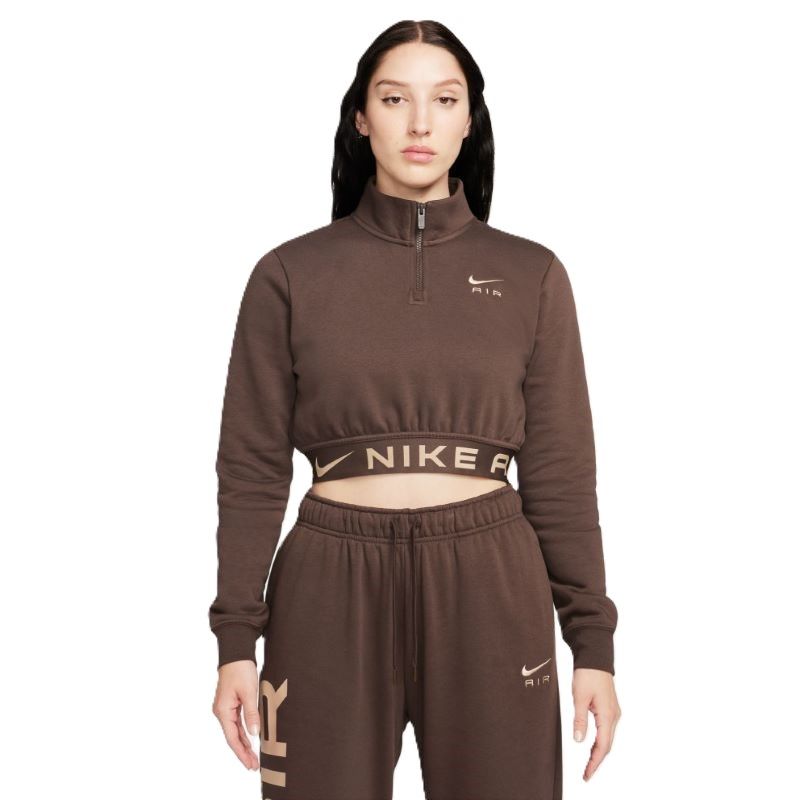 Bluza Nike W Nsw Air fleece top maro
