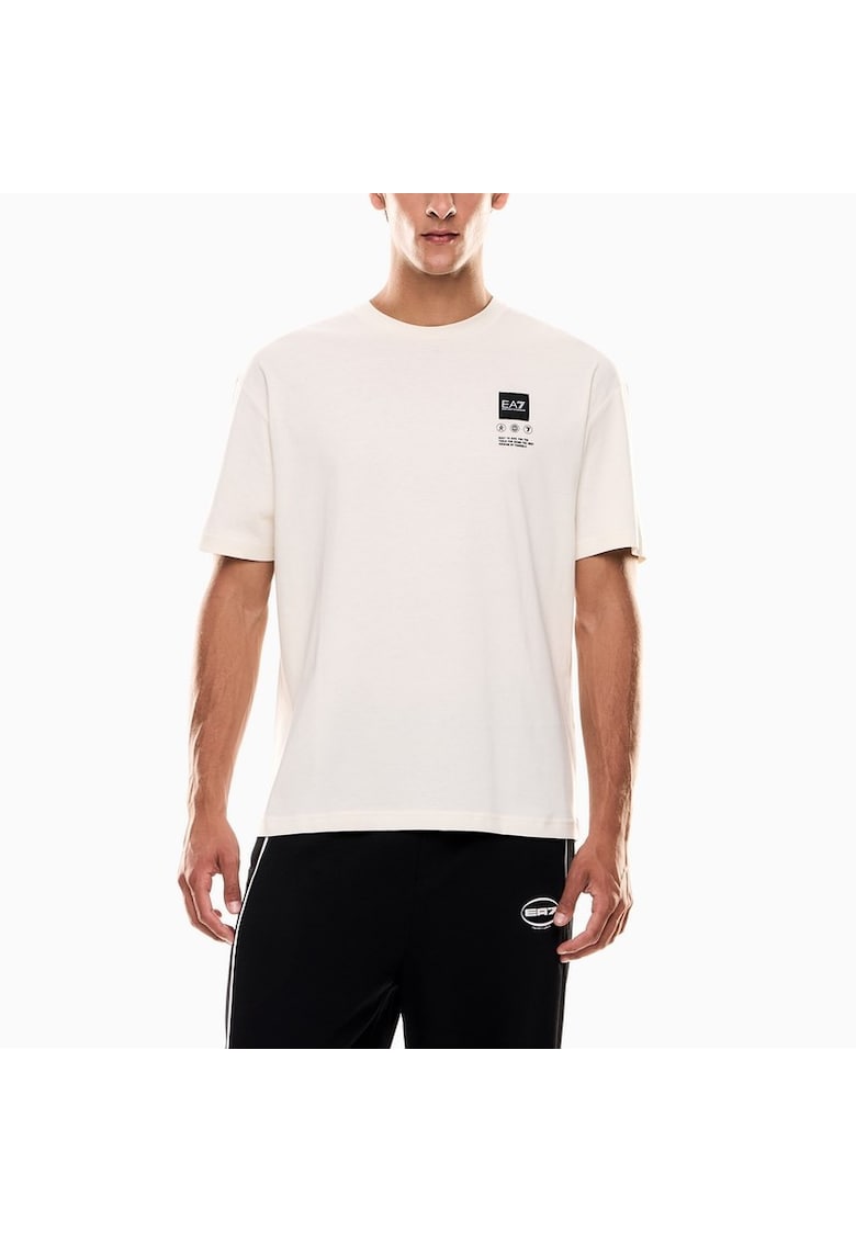 Tricou  train logo series m tee ss - Bej