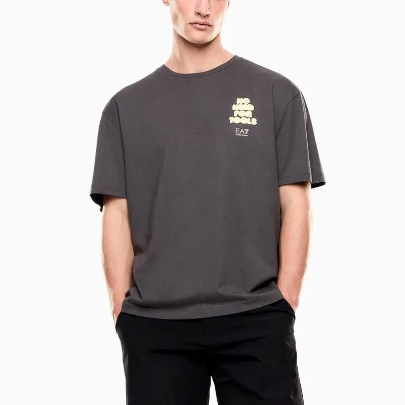 Tricou EA7 TRAIN GRAPHIC SERIES M TEE SS SPORTS gri