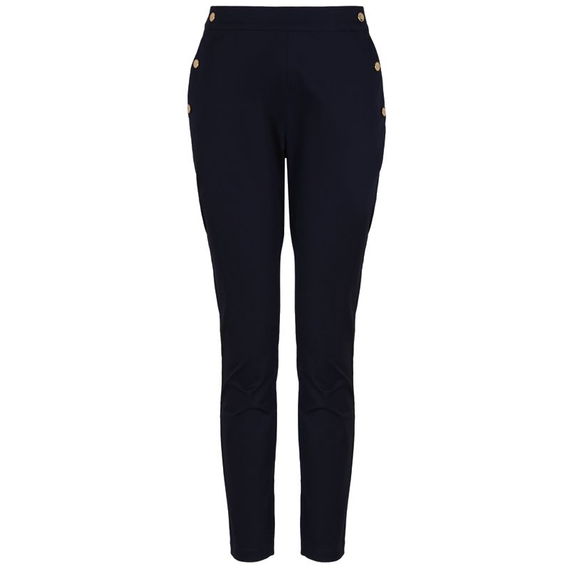 Pantaloni EA7 W pants OH bleumarin