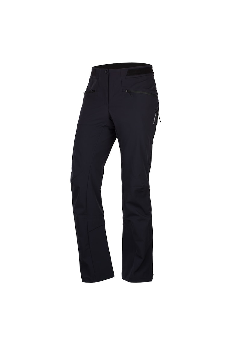 AMARIS – pantaloni de schi softshell pentru femei - Negru