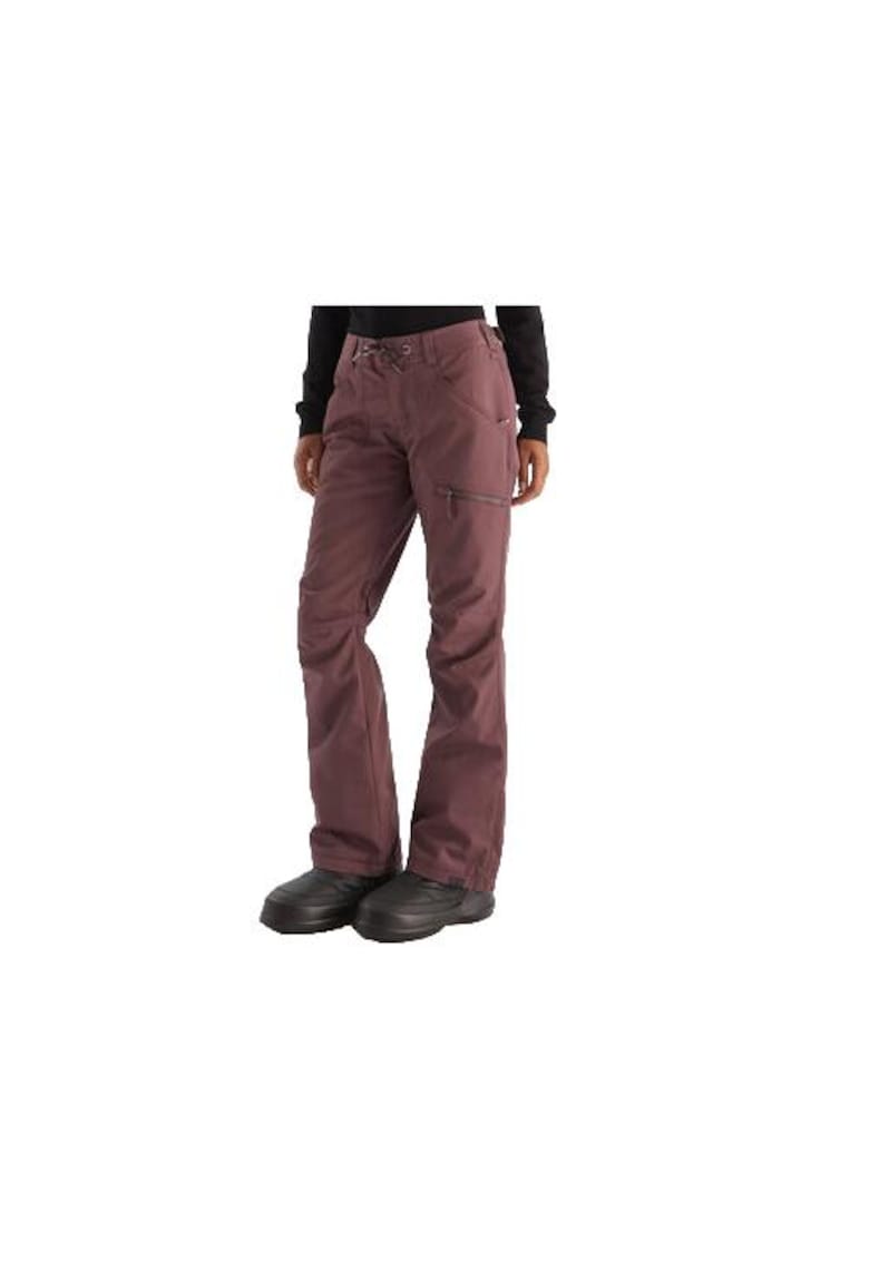 Pantaloni sport dama -  ski - mov - poliester