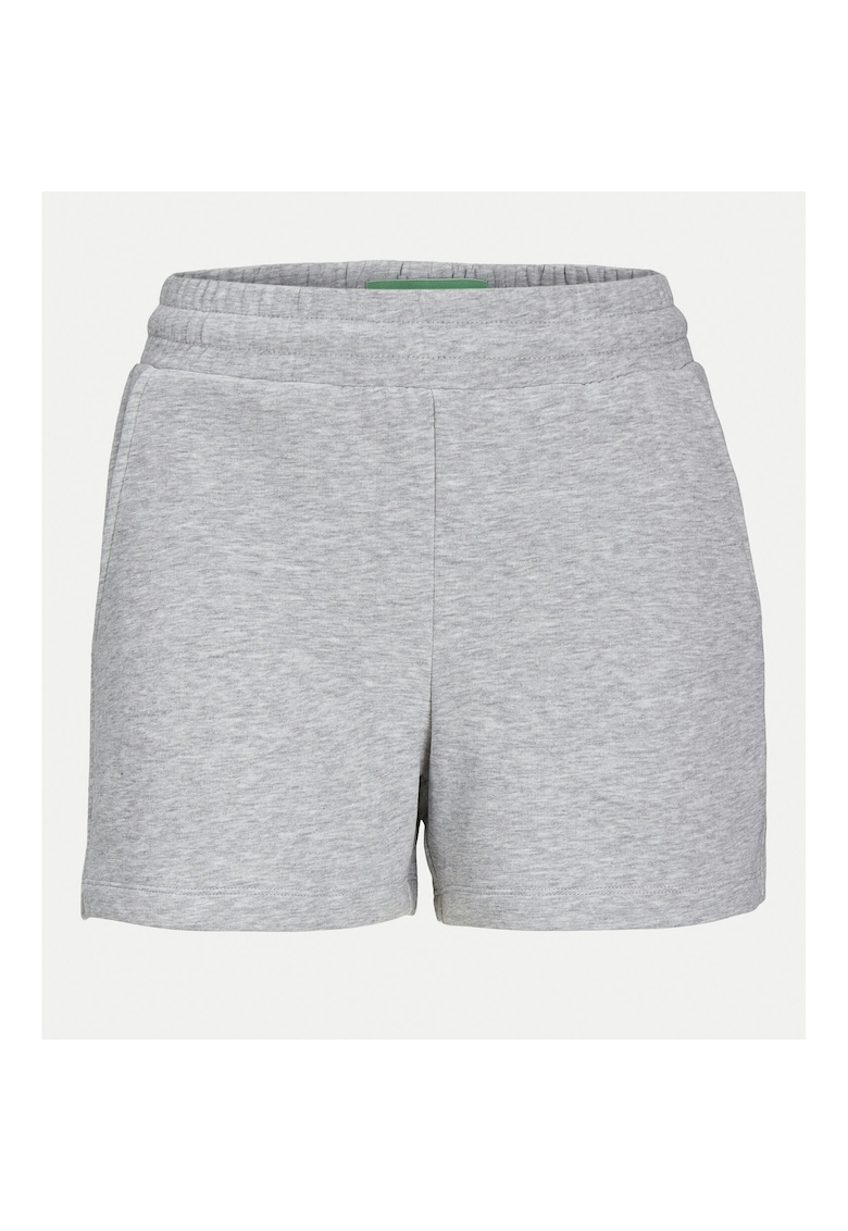 Pantaloni scurti sport dama 12231608 - Bumbac/Poliester - Gri - Gri