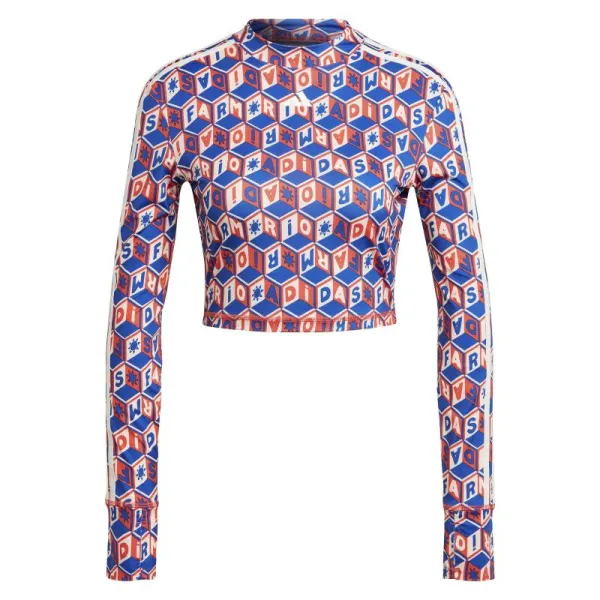 Bluza ADIDAS pentru femei FARM CROP LS - IT9409