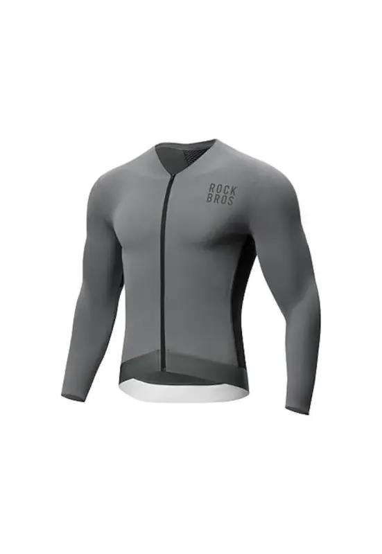 Bluza ciclism  - 649985 - Gri antracit