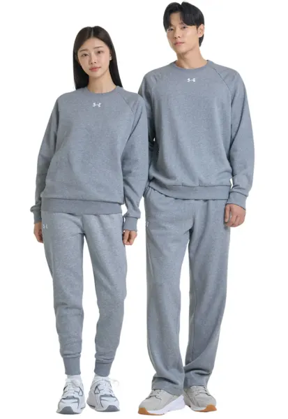 Bluza cu decolteu la baza gatului si maneci raglan pentru fitness Rival - Albastru lavanda/Gri melange
