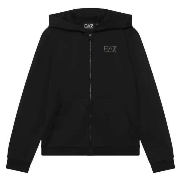 Bluza cu fermoar EA7 TRAIN VISIBILITY BOY HOODIE FZ COFT