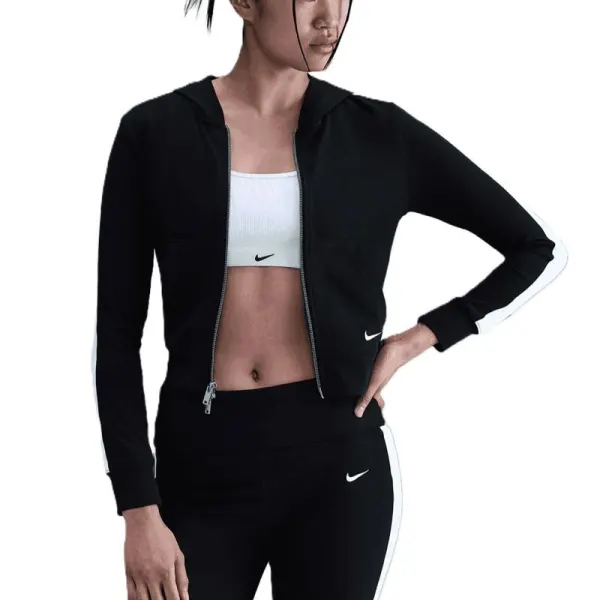 Bluza cu fermoar Nike W NSW FZ HD LS TOP GLS