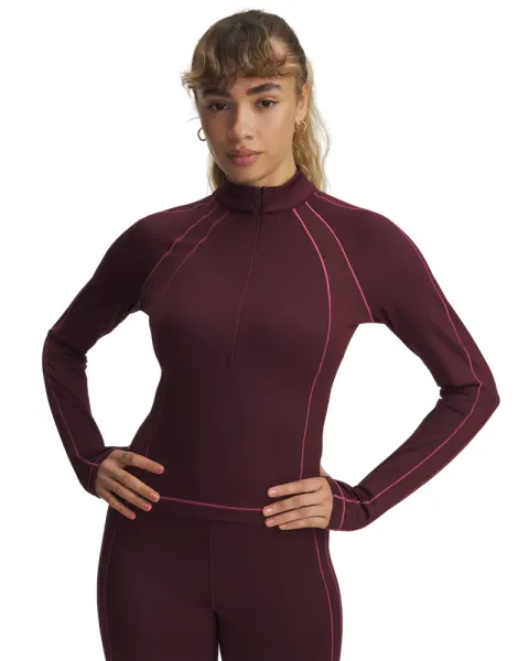Bluza Dama COLDGEAR TEXTURED 1/2 ZIP Under Armour