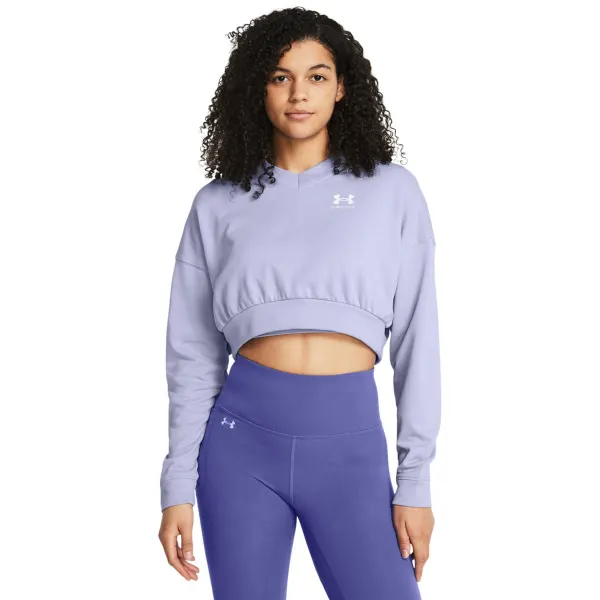 Bluza Dama RIVAL TERRY CROP CREW Under Armour