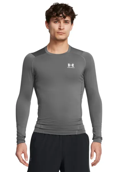 Bluza de compresie HeatGear® pentru antrenament - Gri