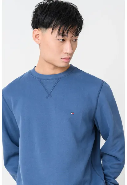 Bluza de trening cu captuseala de fleece - Albastru inchis